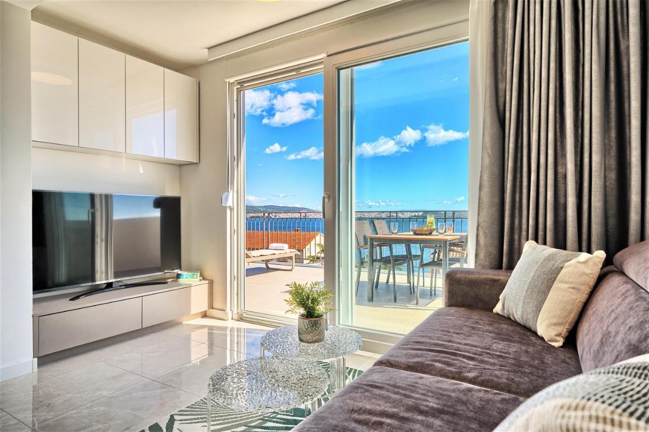 Domenico - 50 M From The Sea Apartment Seget Donji Ngoại thất bức ảnh