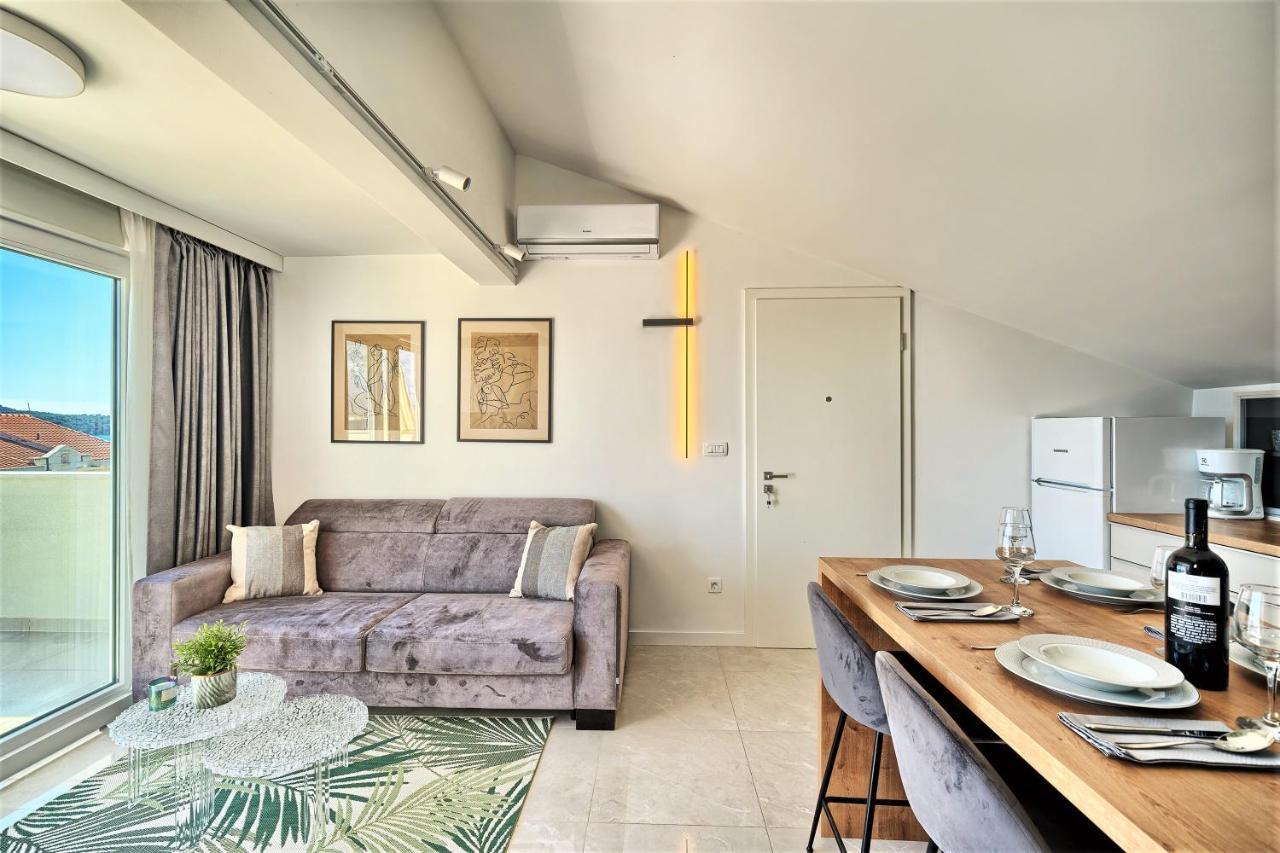 Domenico - 50 M From The Sea Apartment Seget Donji Ngoại thất bức ảnh
